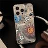Sun TotemThe Sun Moon Starry Sky Phone Case For iPhone 17 16 15 14 13 12 11 Pro Max 17 Air XR XS 16E INS ShakeProof Cover
