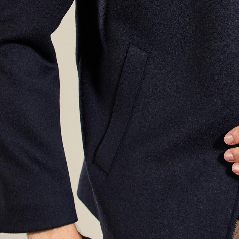 Antonio Men's 100% Merino Wool Business Casual Short Jacket