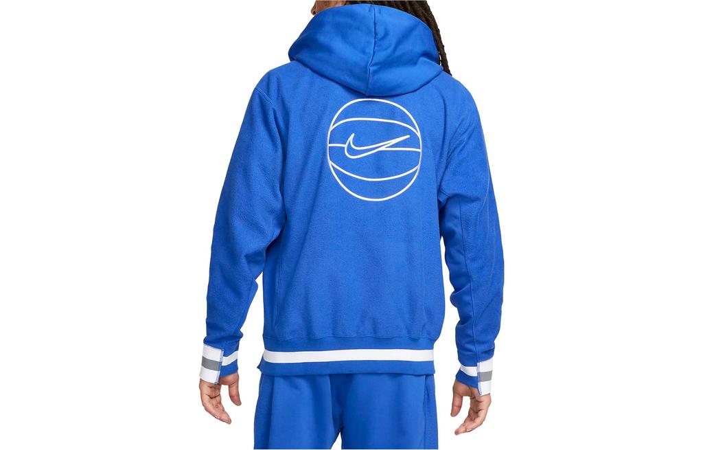 Nike Sweatshirts Men's Game Royal Blue Hooded Moderate Regular FB6931-480