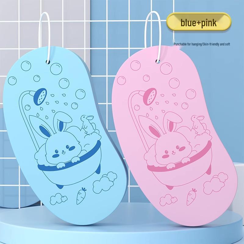 Soft Baby Bath Sponge Towel - Gentle On Skin for Kids & Women