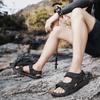 Men's Hiking Shoes Breathable Lightweight Outdoor Sports Sandals Shoes Men Beach Sneakers Quick Drying Fishing Shoes Men