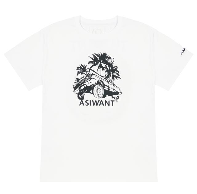 Ejeuaiwon Palm Tree Want T-Shirt White S