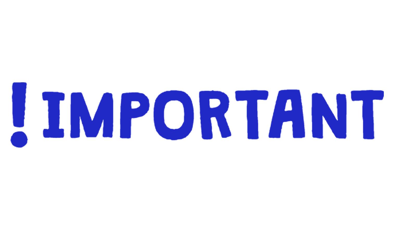 

Printtoo Важлива самонабірна гумова печатка, попередньо заправлена офісна печатка - Канцелярське приладдя для домашнього офісу, Чорна - 42 x 9 синій