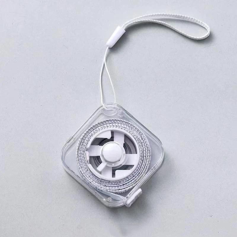 2-Meter Mini Metric And Imperial Durable Measuring Tape Multifunctional And High-precision Household Shrinkage Measuring Tape