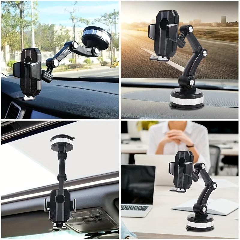 360 Rotatable Cellphone Car Phone Holder Fixed Shockproof Mobile Stand Big In GPS Support For iPhone Xiaomi Samsung Accesorries