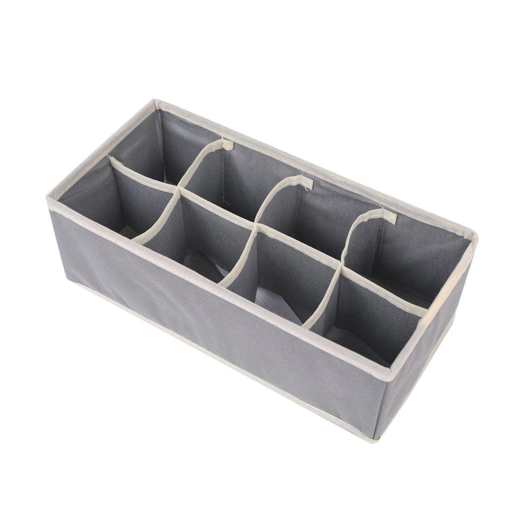 Cotton Linen Storage Box for Underwear, T-Shirts, Pants, Socks, and Bras - Dormitory Organizer