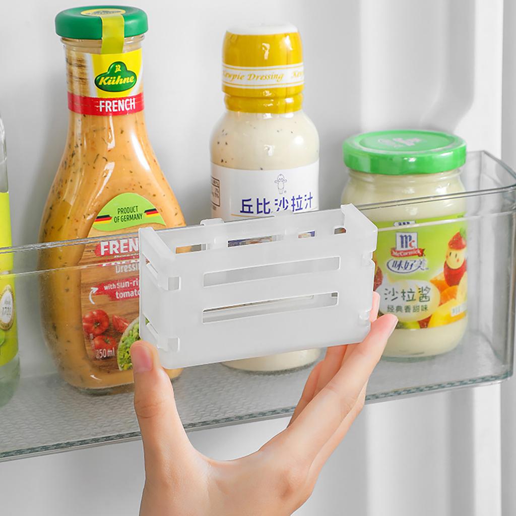 Telescopic Refrigerator Storage Box Fridge Side Door Food Organizer Container  Kitchen Vegetable Fruit Case