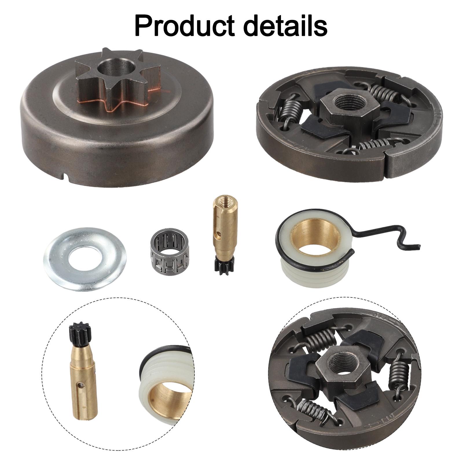 

For MS250 For SL 025 OEM Replacement Clutch Drum Kit Chainsaw Accessory Replacement Parts 7-Tooth Coupling Included China Mainland