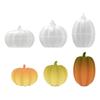 Pumpkin Shape Silicone Molds Unique Candle Making Molds Silicone Texture for Home Crafting and Unique Candle Creation