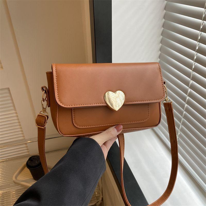 Premium Textured Women's Bags, Bags, New 2025 Fashion Shoulder Underarm Bags, Messenger Bags, Foreign-style Versatile Small Square Bags