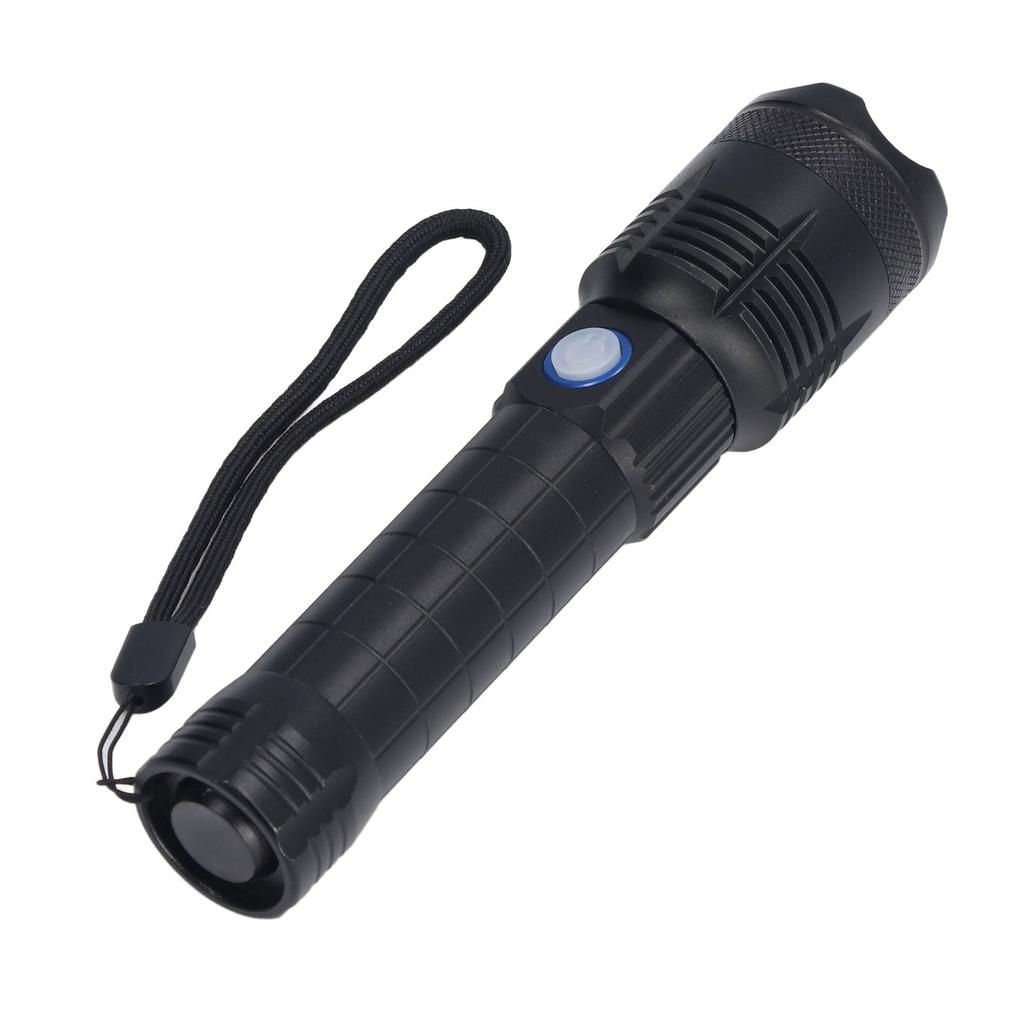 Flashlight 5000lm P160 Rechargeable Flashlight with 5 Light Modes for Adventure Travel Mountaineering Hiking