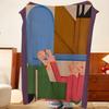 Artist S-Stefhany Y-YLozano Throw Flannel Throw Blanket, Lightweight Cozy, Durable Washable cute Cool