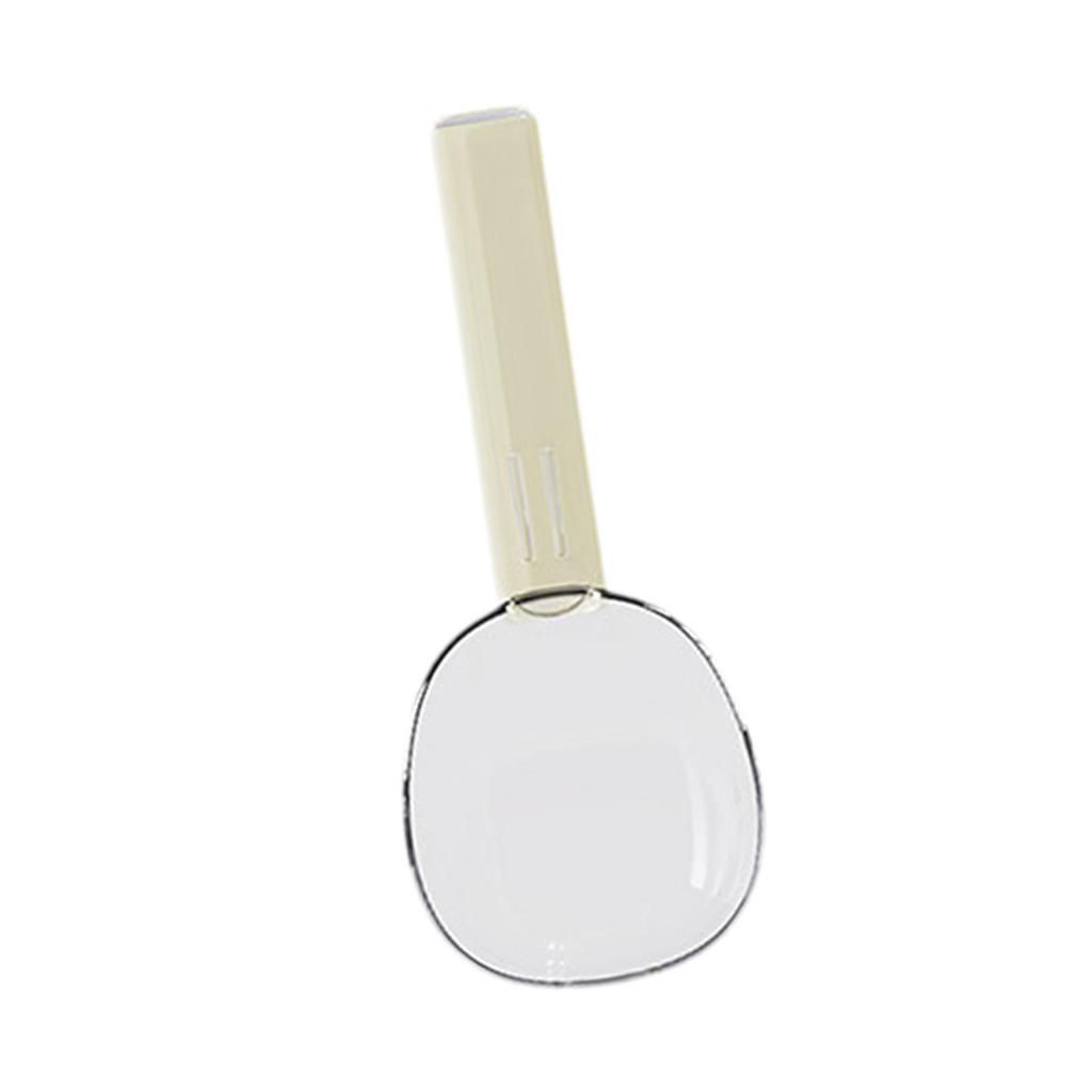 Pet Treat Scoop Measuring Scoop for Dog Pet Food Feeder Multifuctional with Scale Dog Spoon with Bag Clip for