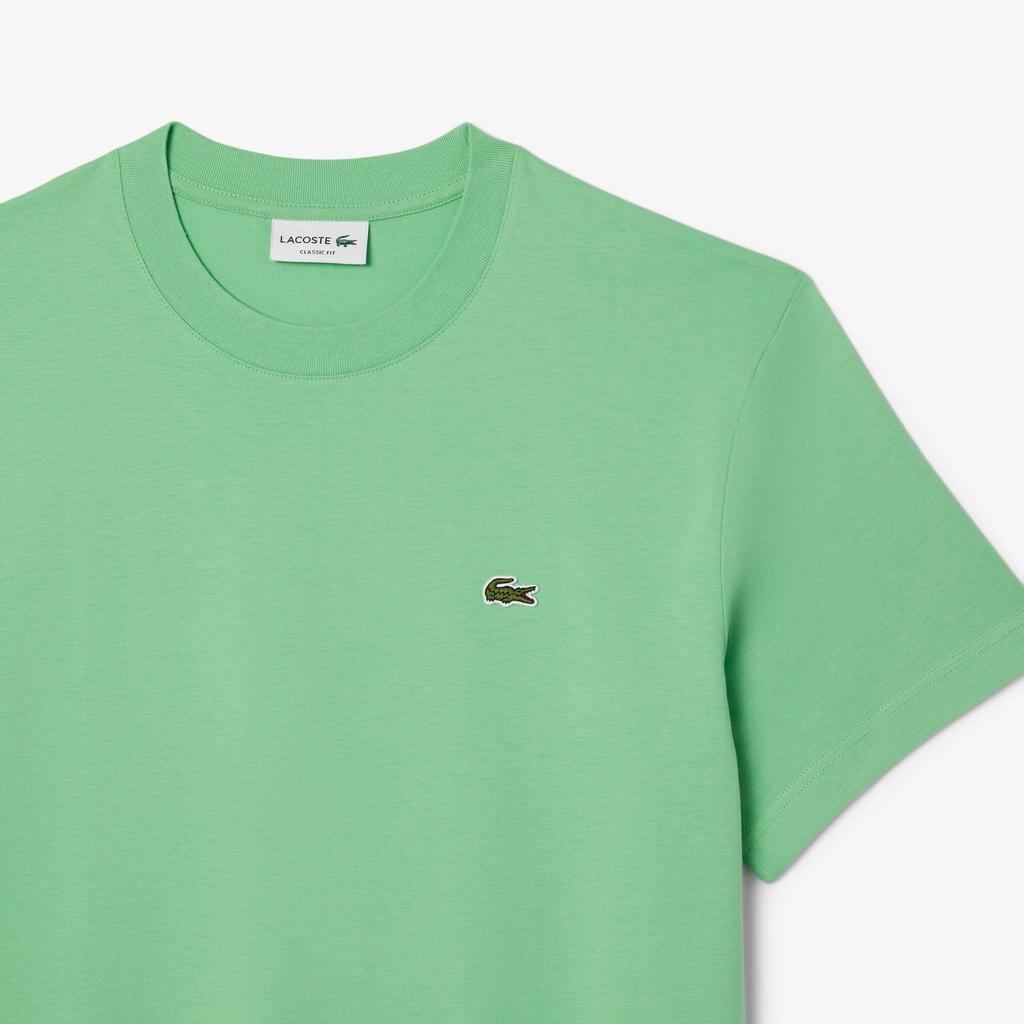 Lacoste Herren T-Shirt aus Baumwolle mit gesticktem Logo