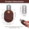 1 Set Bread Lame Dough Scoring Tools Foldable Dough Scoring Knife Wooden Scraper Bread Knife with Blades for Baking Accessories