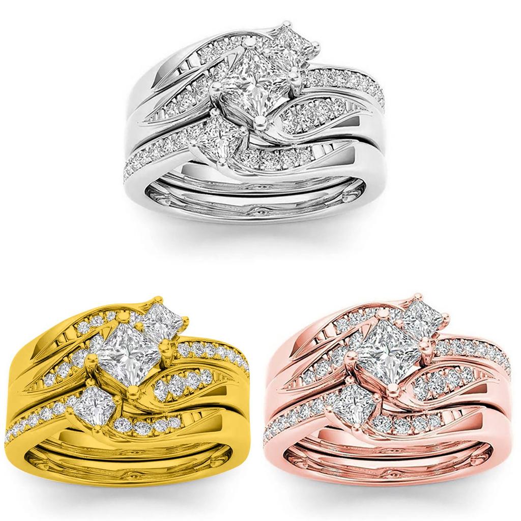 Rings Zircon Rings Ladies Gift Jewelry Girls Rings Wedding Rings Women's Gifts