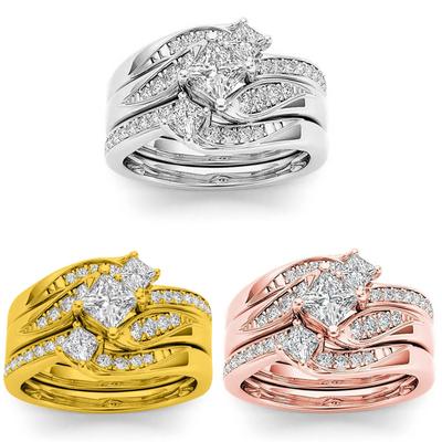 Rings Zircon Rings Ladies Gift Jewelry Girls Rings Wedding Rings Women's Gifts
