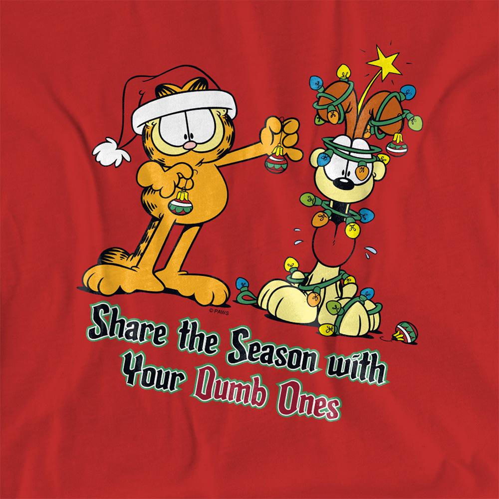 Garfield Womens/Ladies Share The Season T-Shirt
