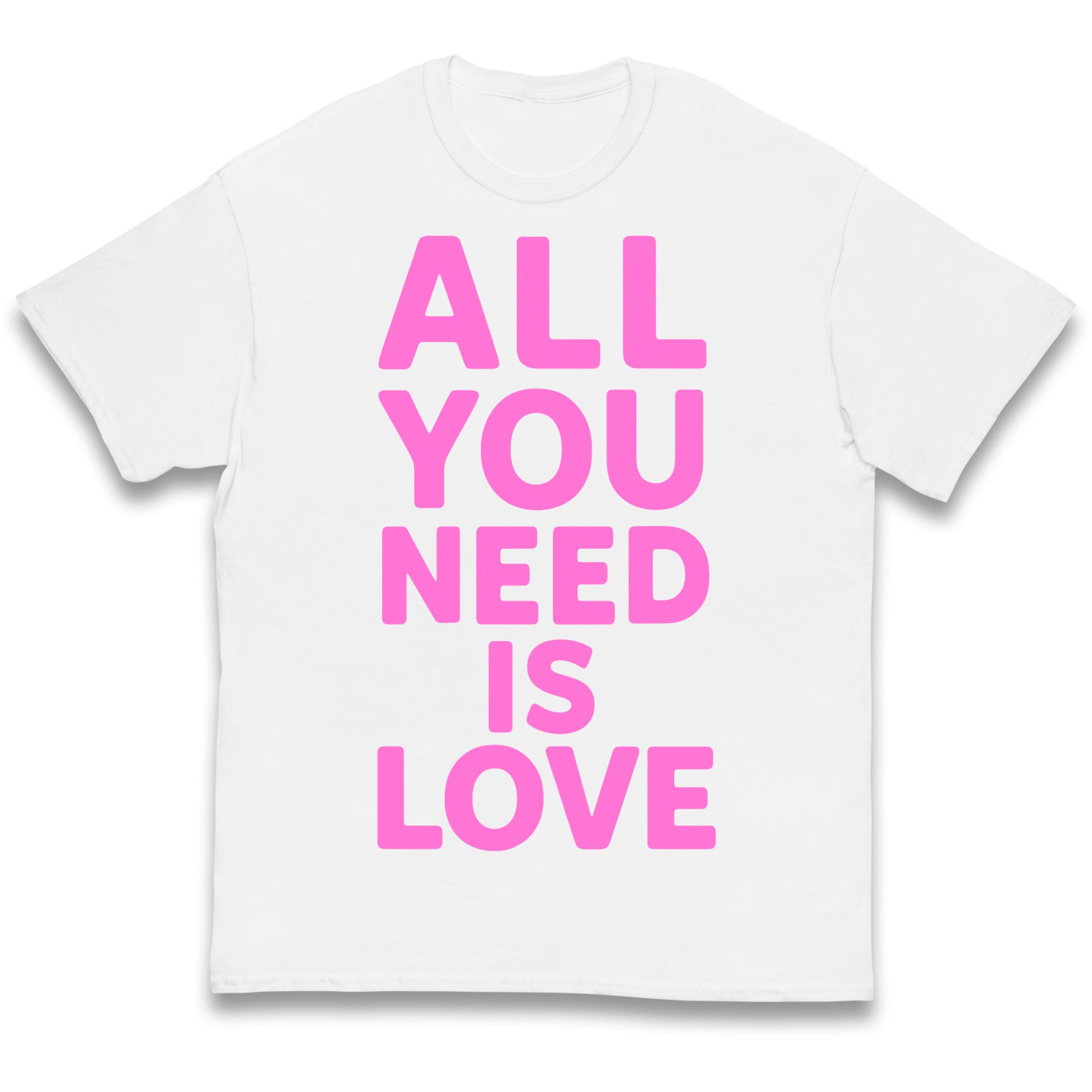 All You Need is Love kids t shirt 130