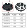 T25Car Wheel hub modification VW Volkswagen 4pcs 55mm 56mm 65mm 70mm for Golf Polo Passat Touran CC B5 B6 B7 Jetta accessories