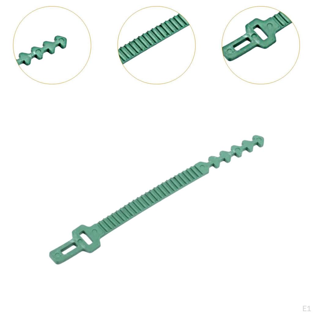 10x Legături Plante Consumabile Robuste Portabile Multifuncționale Benzi Suport Araci Copaci Curele de Sprijin pentru Curte