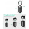 Metal Pocket Pill Holder Moisture-resistant Travel Pill Dispenser New Mini Key Chain  Daily Use