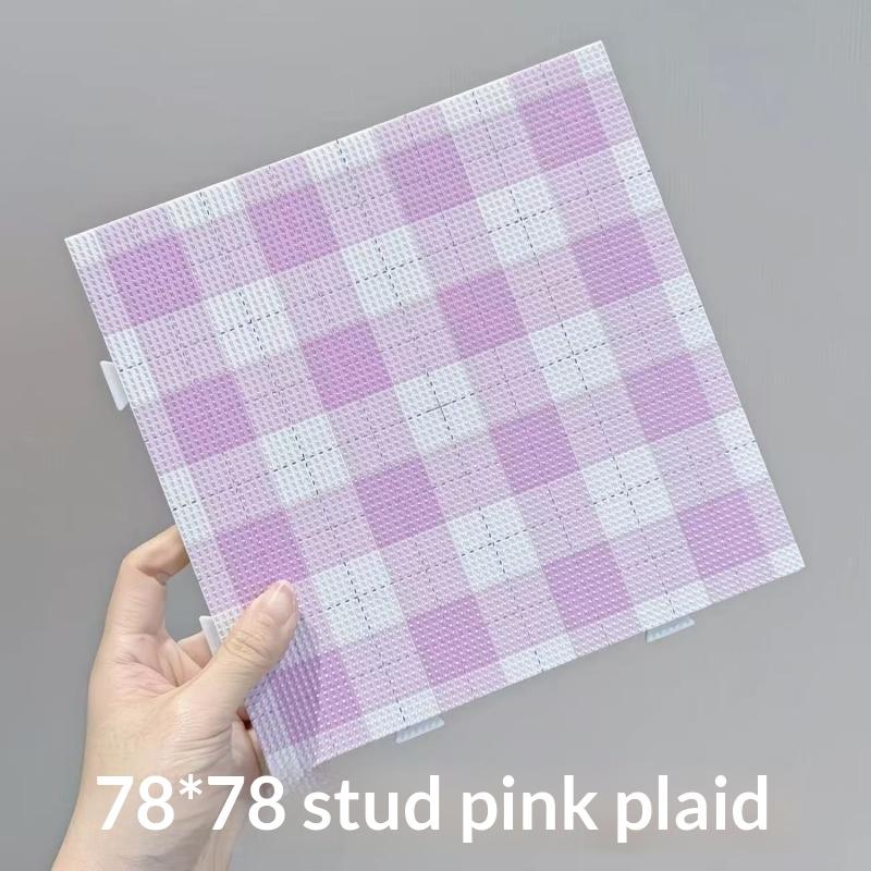 78x78 Stifte 2,6 mm Hitzebeständige Bügelperlen Steckplatten Wiederverwendbare Platten für Perler Hama Perlen Gruppenbastelaktivitäten