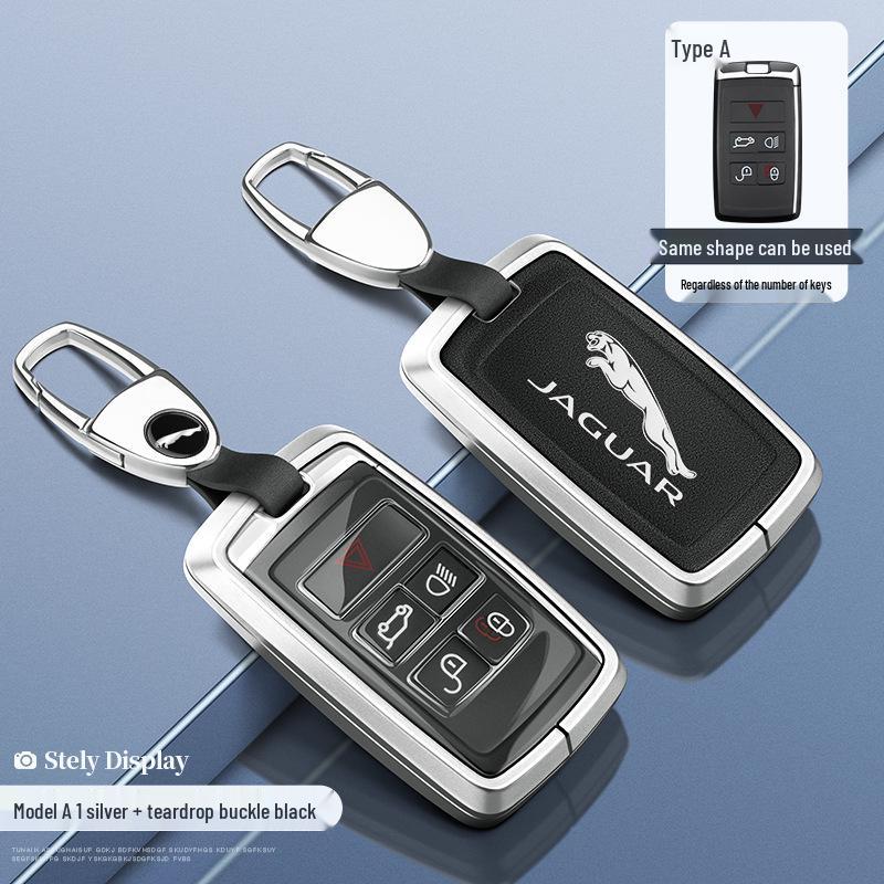 Jaguar Key Cover: Fits XFL, XEL, E-Pace, F-Pace, F-Type, I-Pace, XJ, XE - Women's Protective Car Shell