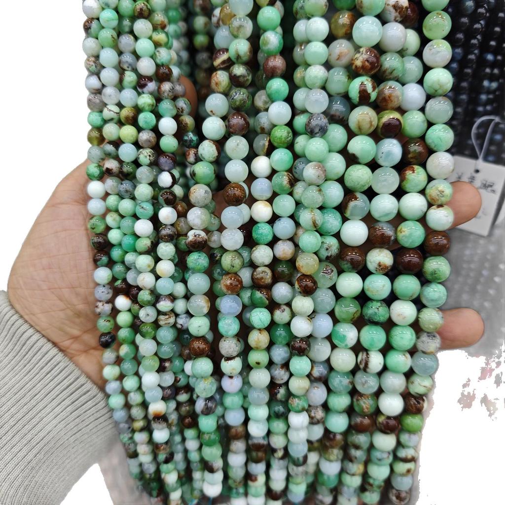 Australian Jade Round Loose Beads for DIY Bracelets & Necklaces - Fashion Jewelry Accessories