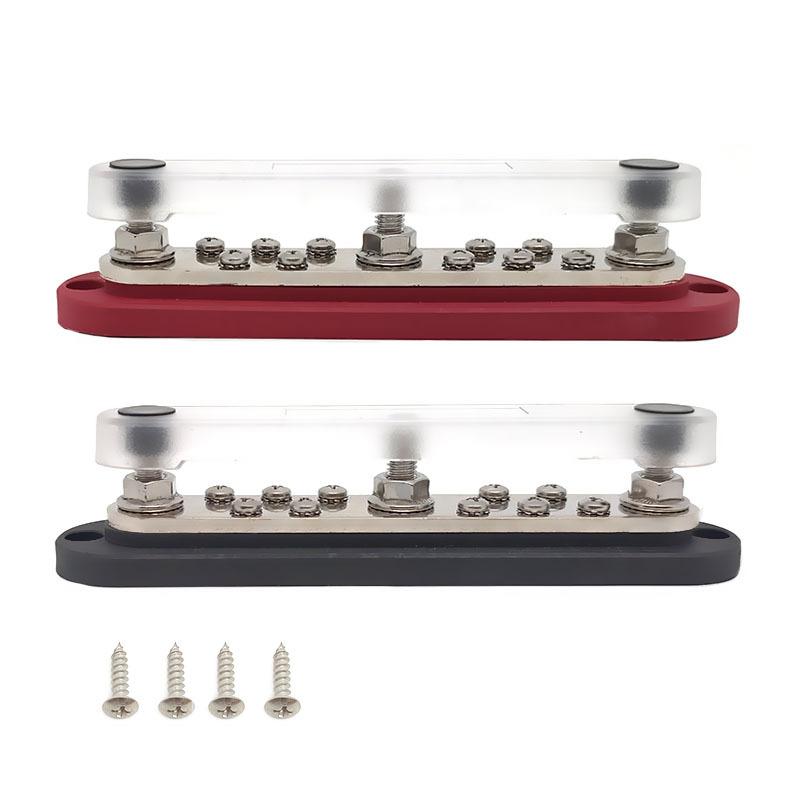 High Current Bus Bar 300A Terminal Junction Block Stud For Car Marine RV Boat Electrical Power Wiring Connection Modules