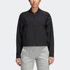 Adidas Z.N.E. Baseball Collar Zip-Up Casual Comfortable Reversible Jacket Women Jacket Black CE1957
