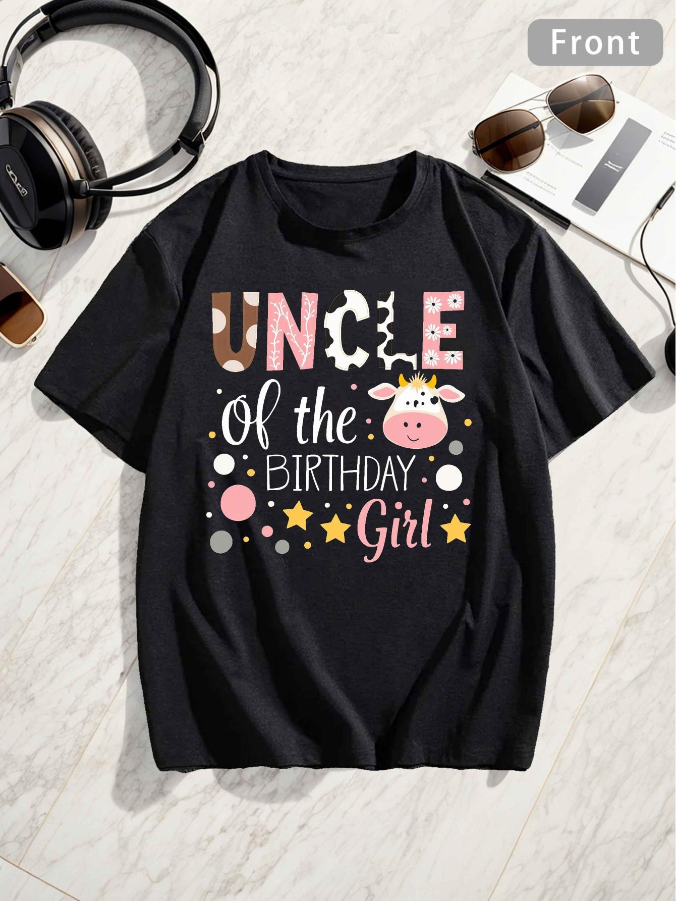 Top Pick Local Funny Uncle of the Birthday Girl TShirt S