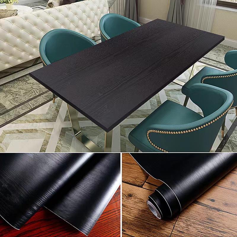 

5-метровые обои и обои из натурального дерева, ПВХ-виниловые самоклеящиеся обои для стены, стола, шкафа, стойки, домашнего декора