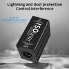 6.35 XLR Audio Noise Isolator Female to Male, Common Ground Loop Noise Suppressor Filter Eliminates Buzz Hum for PC Laptop Audio Equipment