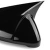 Rhyming Wing Mirror Cover Rearview Mirror Caps Casing OX Horn Style Fit For VW Golf MK7 MK7.5 R GTI GTD 14-19 Car