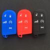 5 Button Silicone Rubber Key FOB Shell Cover Case Set Protect Shell Holder for FIAT TIPO Toro 500X Nuovo Grazie Remote Keyless