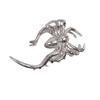 Geometric Large Shark Clip Y2K Metal Hair Claw Personality Spider Hair Claw  Halloween