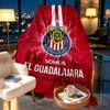 Club Deportivo Guadalajara Print Blanket - Soft & Comfortable, for Bedroom, Travel, Sofa, Home Decoration - Birthday Christmas Gift for Friend