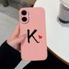 Pink Black Couple Style Phone Cover For Tecno Spark Go 2 3 1 1S Case Simple Letter Housing Soft Silicone Anti Slip Durable Shell