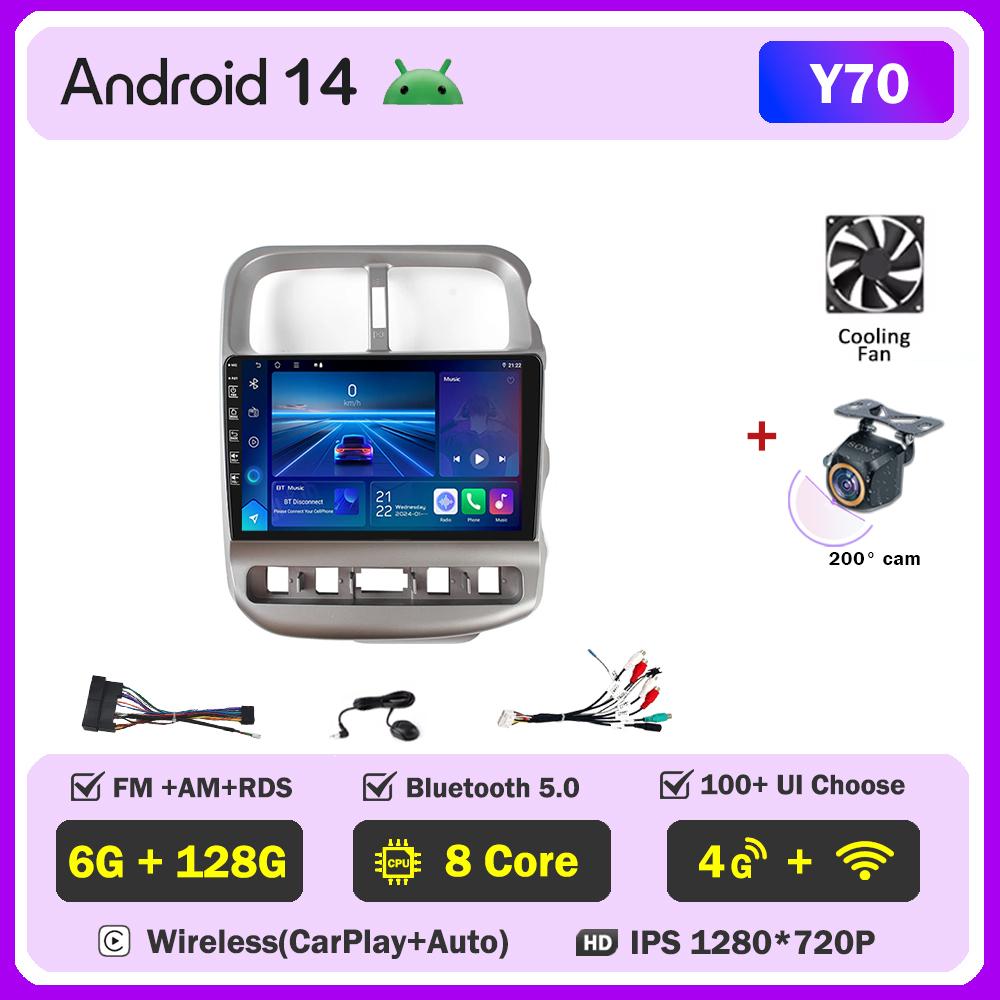 For Kia BONGO 2004-2012 Car Radio Player Car Carplay Screen Autoradio Mirror Link Car Intelligent Systems Touch Screen 8 Core 4G