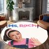 1pc Ms Rachel1 Print Round Carpet Chair Round Carpet Suitable for Bedroom Living Room Home Decorative Carpet