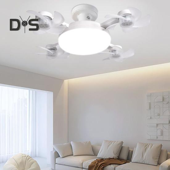 2-in-1-Hängeventilator mit LED-Laterne, 3 Farbmodi, dimmbar, leiser Betrieb, Deckenventilatorlampe mit Fernbedienung
