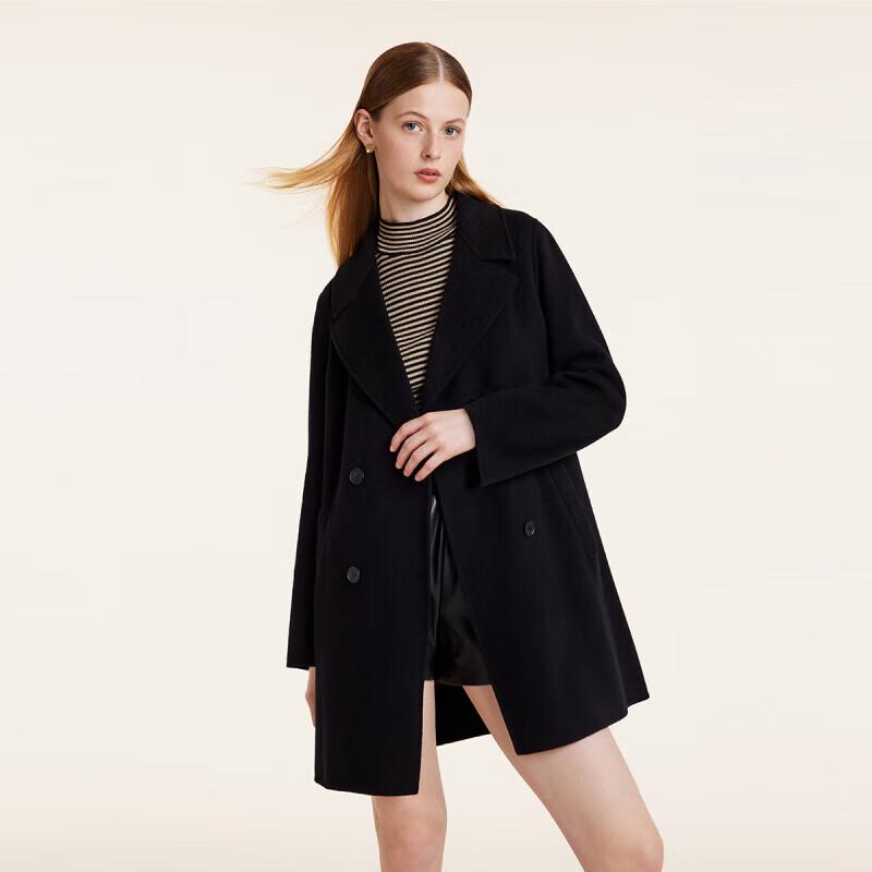 GOELIA Women's Double-sided Wool Cashmere Coat