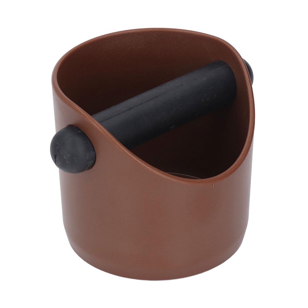Large Opening Coffee Grind Dump Bin Shock Absorbent Espresso Knock Box Coffee Bar Use