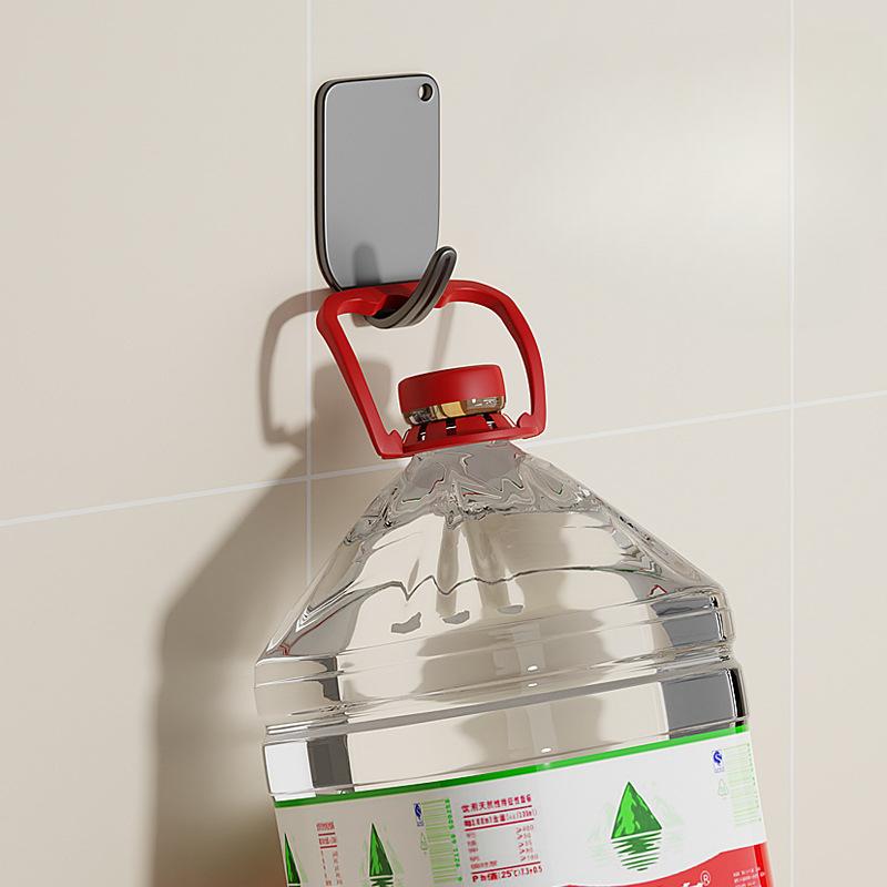 Multifunkční háček Nástěnný háček s vysokou nosností Háček na dvířka kuchyně Koupelna Háček na oblečení Háček na ubytovnu