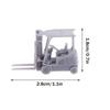 1/144 Scale Forklifts & Lift Trucks Model Kit Realistic Construction Vehicle Toy Mini Engineering Car Forklift Model