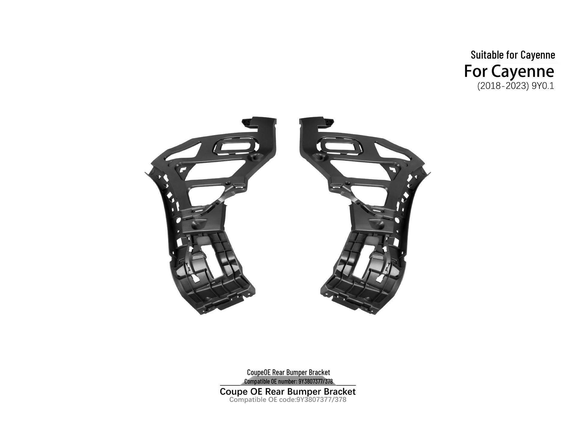 Fits  18- 23 Cayenne 9Y0.1 Coupe OE Rear Bumper Bracket