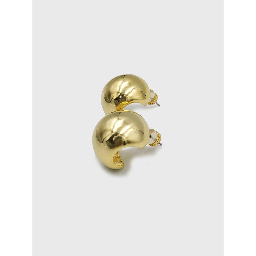 Bold Plump Half Ring Earrings Jb-21-016E