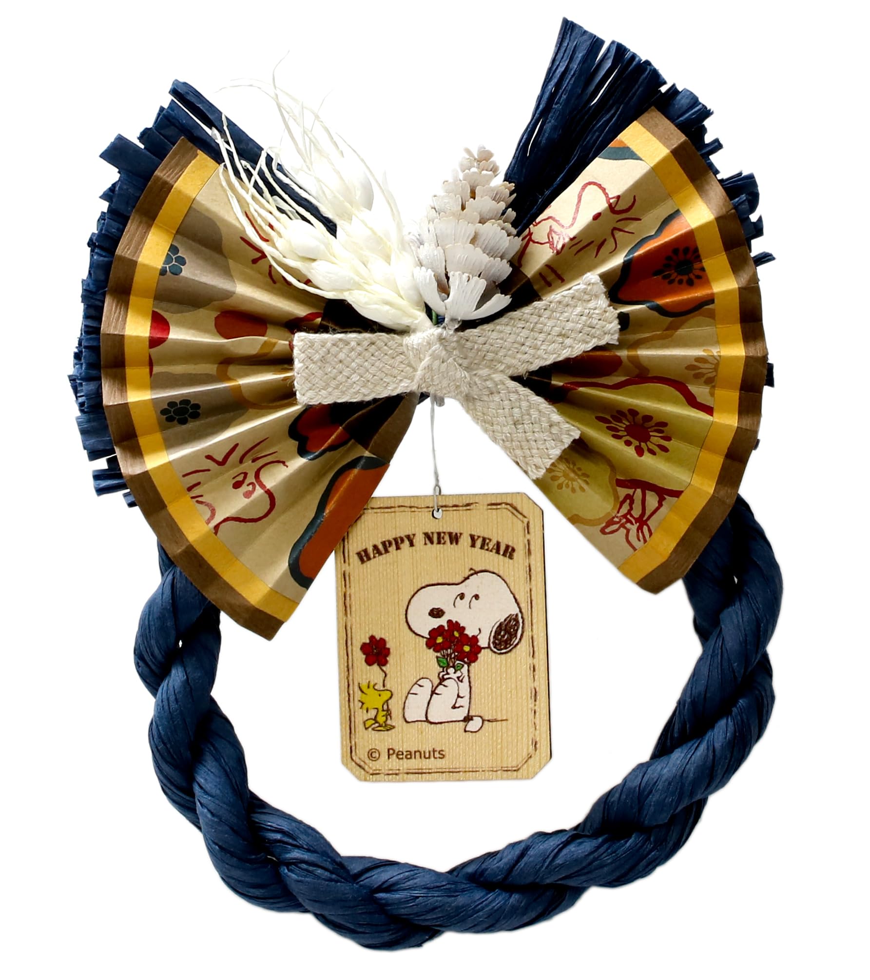 

Yamaichi Shoten Новое украшение Снупи Новый венок Синий R98507 Года Года