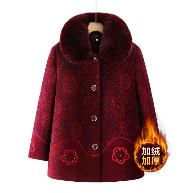 Fleece and Thickened Coat for Women's Cold and Warm Winter Clothes, New High-grade Clothes